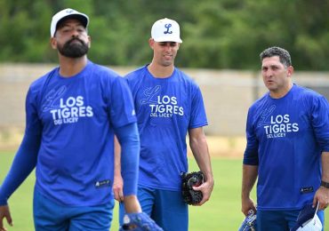 Valdez, Espino y López encabezan entrenamientos del Licey