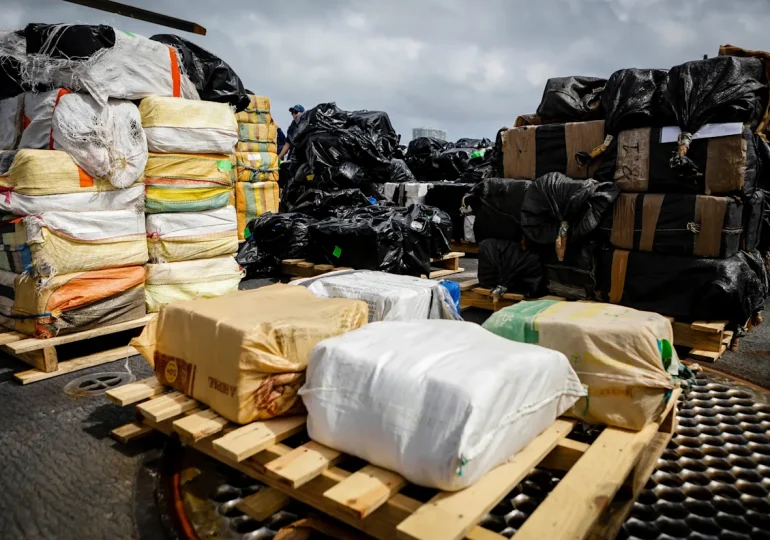 Estados Unidos incauta más de 34 toneladas de cocaína en el Pacífico Oriental en operación contra cárteles