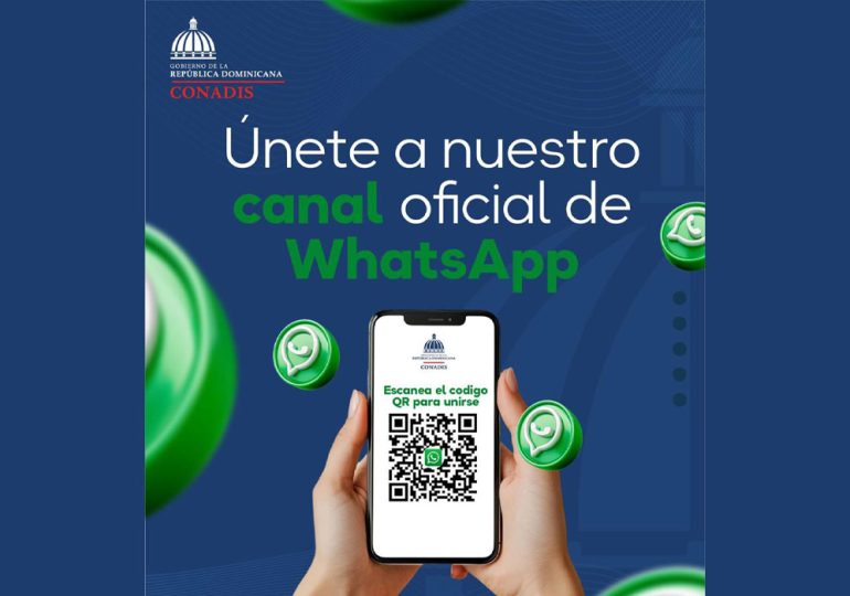 CONADIS presente su canal oficial de WhatsApp para fortalecer la comunicación directa con la ciudadanía