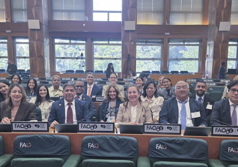 Gloria Reyes destaca el impacto de la agricultura familiar de la República Dominicana en la FAO, Roma