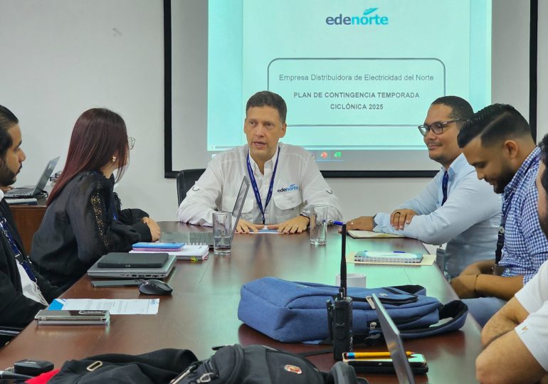 EDENORTE activa Plan de Contingencia y entra en sesión permanente ante tormenta tropical Melissa