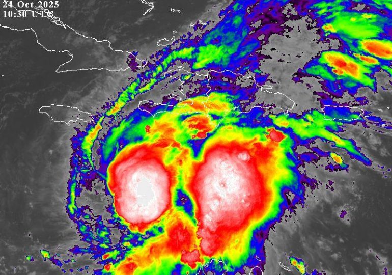 Indomet: continúan las lluvias intensas y las inundaciones por la tormenta tropical Melissa