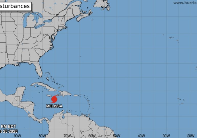 Melissa se convierte en huracán categoría 1