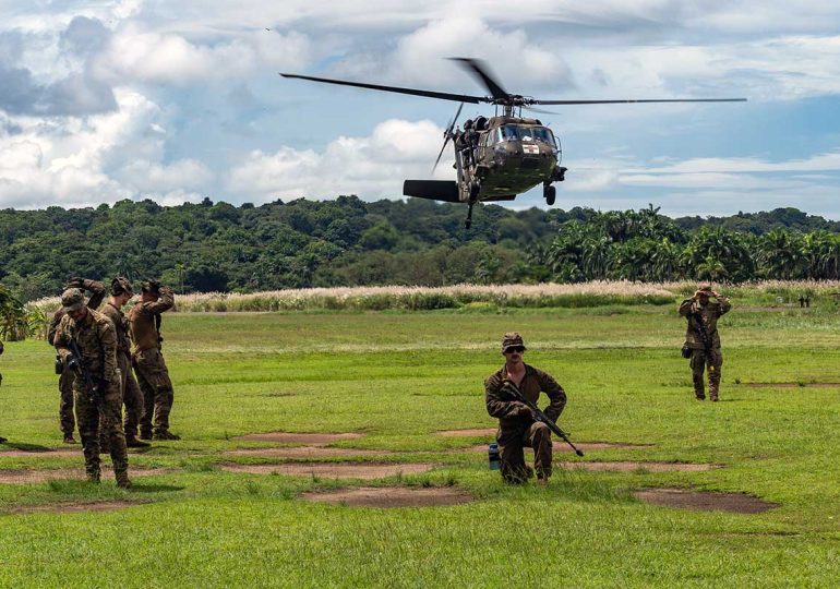 Militares de EEUU hacen maniobras en la selva de Panamá en medio de tensiones con Venezuela