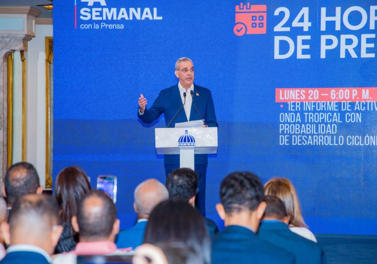 Video | Presidente Abinader destaca saneamiento de cañadas salva vidas; CAASD entrega 20 cañadas en el GSD