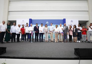 Video | Raquel Peña y ministro Bonilla entregan Pabellón de Halterofilia Dr. José Joaquín Puello en el Parque del Este