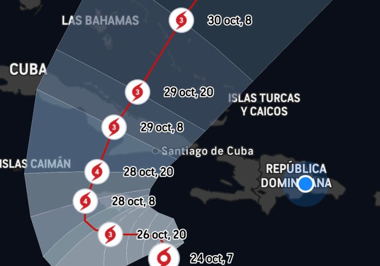 Video: Melissa se detiene al suroeste de Haití y prolonga las lluvias sobre República Dominicana