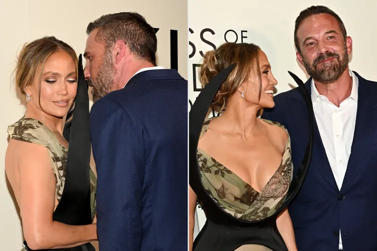 Jennifer Lopez y Ben Affleck se reúnen en la alfombra roja durante el estreno de ‘Kiss of the Spider Woman’ en Nueva York