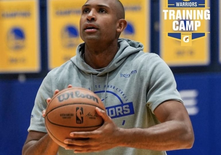 Al Horford se uniforma con los Warriors y se integra a su primera práctica con el equipo
