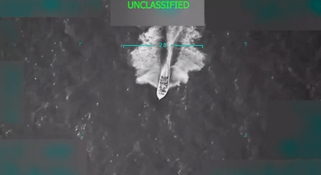 Video: Estados Unidos destruye otra lancha vinculada al narcotráfico cerca de Venezuela; hay seis personas fallecidas