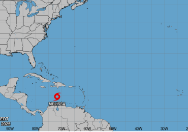 Se forma la tormenta tropical Melissa en el Caribe