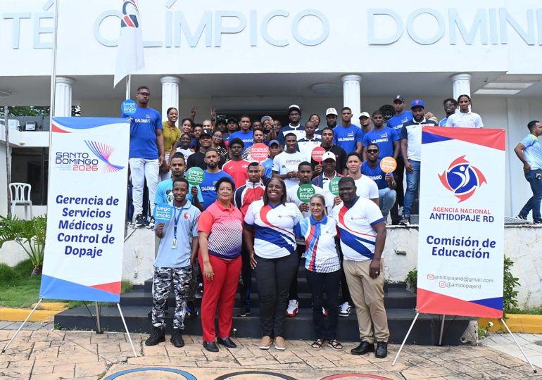 Agencia Antidopaje orienta a atletas van a Juegos Bolivarianos