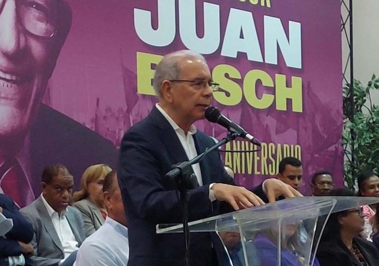 Video | Danilo: "Dos partidos políticos han aplicado la operación Tijera para destruir al PLD"