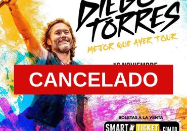 BigStarSD anuncia la cancelación del concierto de Diego Torres “Mejor Que Ayer Tour”
