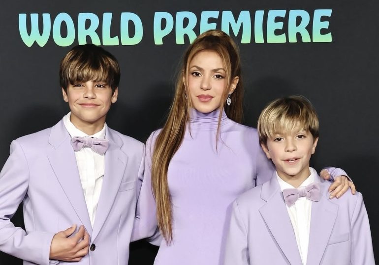 Shakira acapara miradas en la premiere mundial de “Zootopia 2” junto a sus hijos