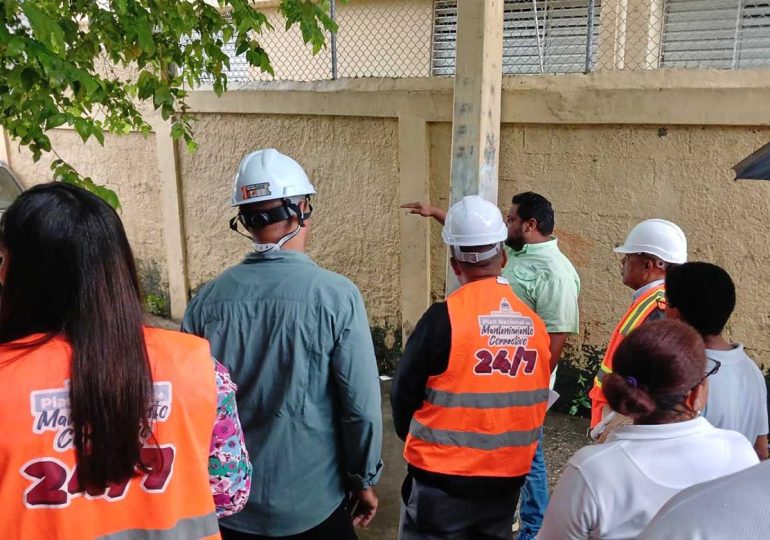 Infraestructura Escolar trabaja en la rehabilitación de escuelas afectadas por aguaceros de tormenta Melissa