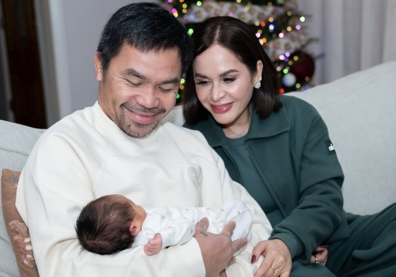 ¡Se convierte en abuelo! Así reacciona Manny Pacquiao al conocer a "Clara" su primera nieta