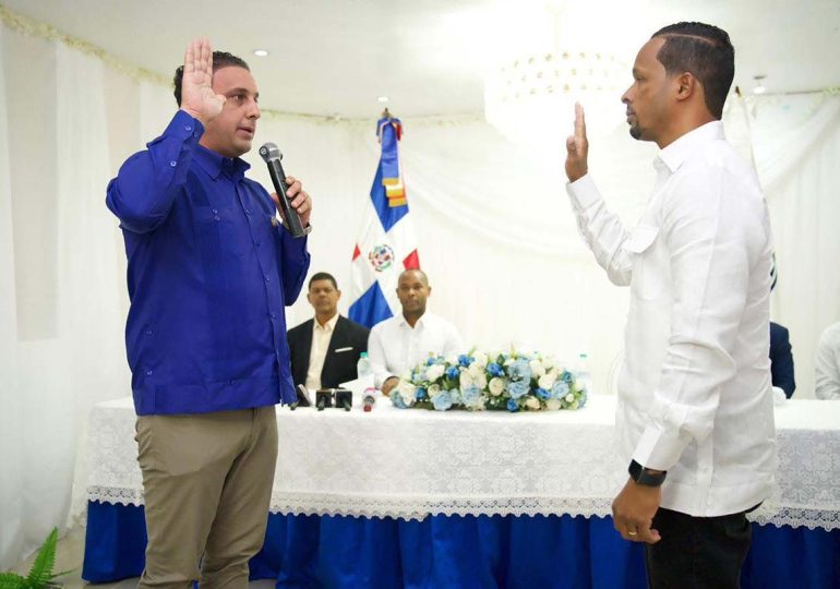 Juan Carlos Infante (El Mello) asume como Director Provincial del INABIE en Sánchez Ramírez