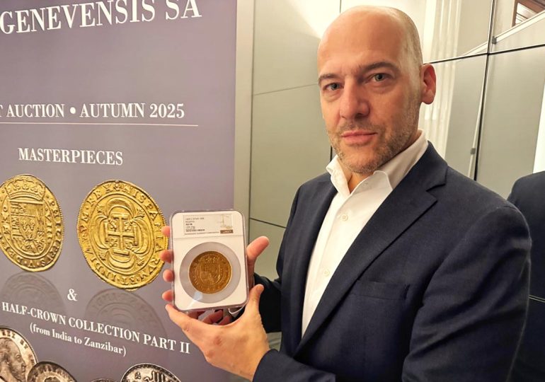 La moneda española más cara vuelve a subasta en Suiza para intentar batir nuevos records