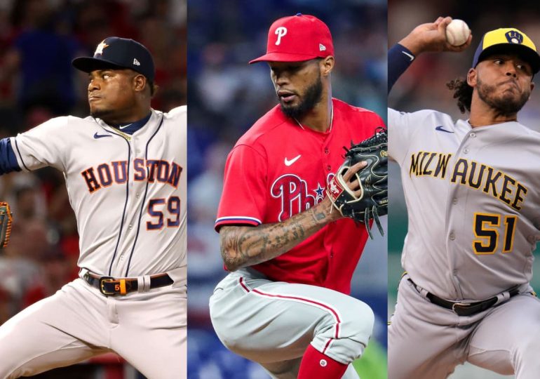 Peralta, Sánchez y Valdez, principales nominados a "Lanzador Dominicano del Año de MLB