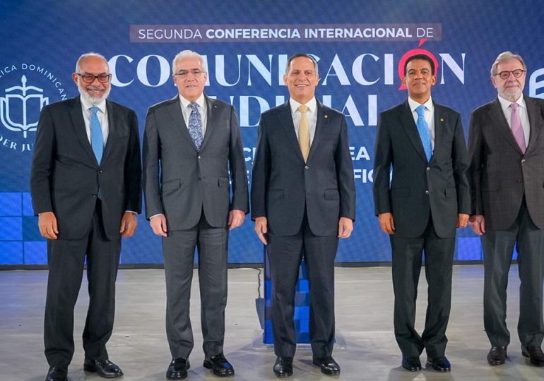 Poder Judicial apertura Segunda Conferencia Internacional de Comunicación Judicial