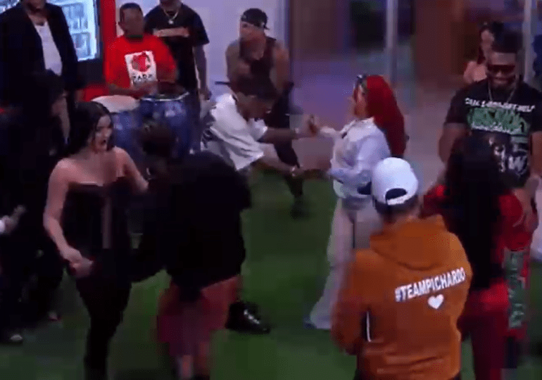 Video | ¡Como en los viejos tiempos! Toxic Crow y La Insuperable bailan juntos en La Casa de Alofoke