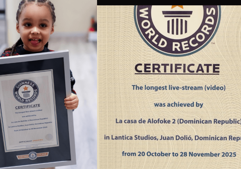 Alofoke Media Group conquista un Récord Guinness por la transmisión en vivo más larga del mundo