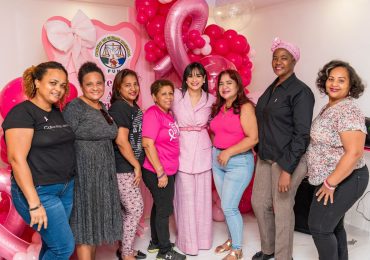 Presidenta del Partido de Unidad Nacional, Melissa Gonell realiza jornada de prevención y apoyo a mujeres contra el cáncer de mama