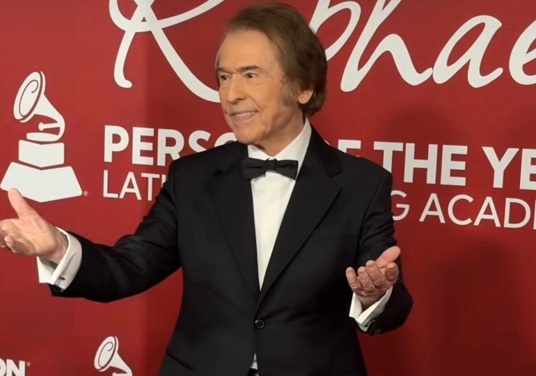 Raphael, nombrado Persona del Año 2025 por Latin Grammys