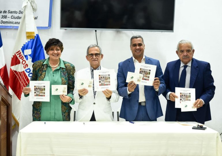 Con colección histórica de emisiones postales conmemorativas INPOSDOM concluye actividades del 62.º aniversario