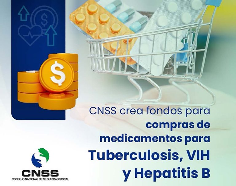 Consejo Nacional de Seguridad Social crea fondos para compras de medicamentos para Tuberculosis, VIH y Hepatitis B