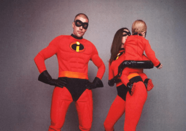 La familia Bieber celebra Halloween al estilo de Los Increíbles