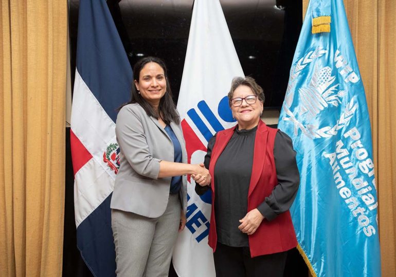 Indomet y PMA firman acuerdo para fortalecer las alertas tempranas y la seguridad alimentaria en RD