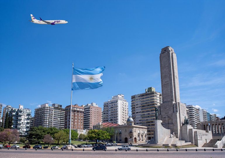 Arajet anuncia vuelo directo Punta Cana - Rosario con tres frecuencias semanales
