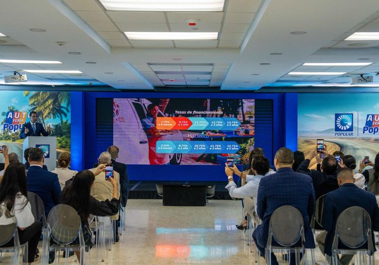Autoferia Popular inicia trigésima edición con tasas desde 7.25%