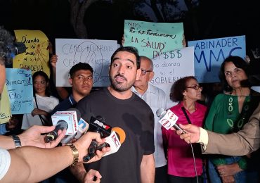 Video | Ciudadanos protestan frente a la Procuraduría General de la República por el caso SENASA