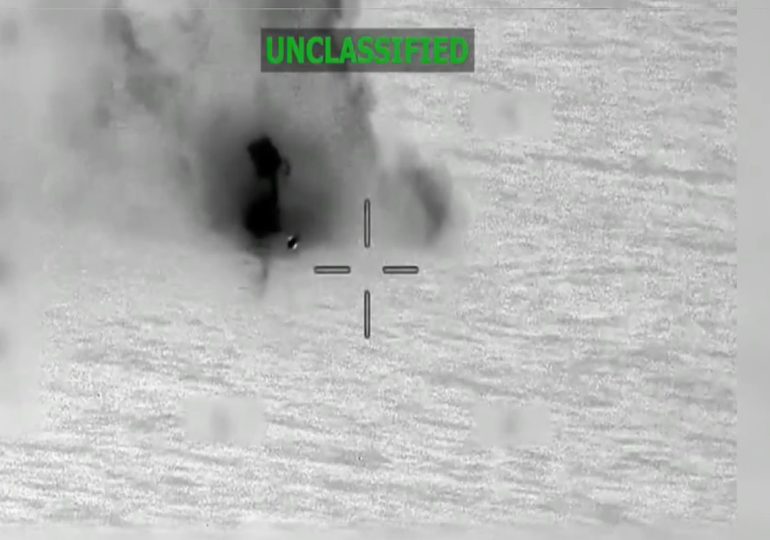 Video | EE.UU. ataca una nueva lancha en el Pacífico y mata a dos tripulantes