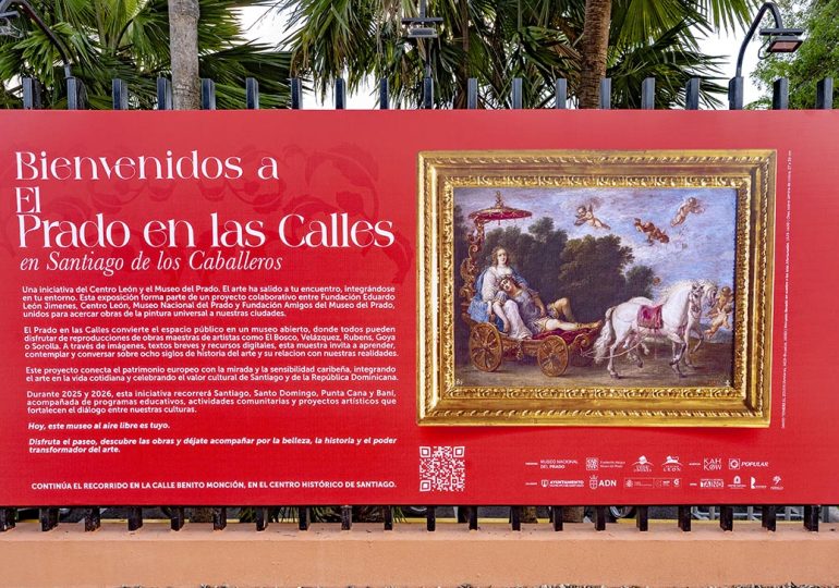 El Prado llega a las calles de Santiago