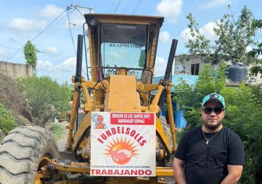 Fundelsoles inicia jornada de acondicionamiento de calles en Pedro Brand