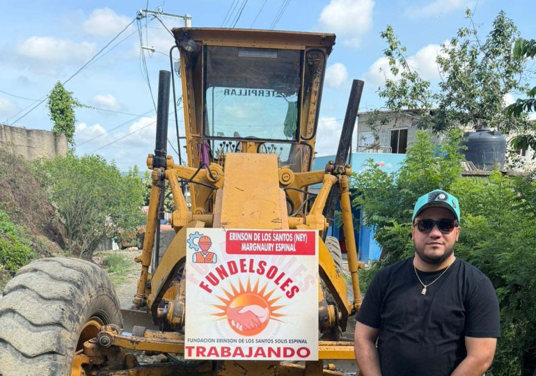 Fundelsoles inicia jornada de acondicionamiento de calles en Pedro Brand