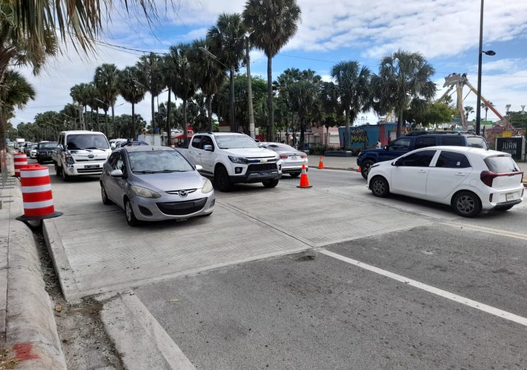 Video | Muro en el Malecón sigue causando quejas entre los conductores y ciudadanos