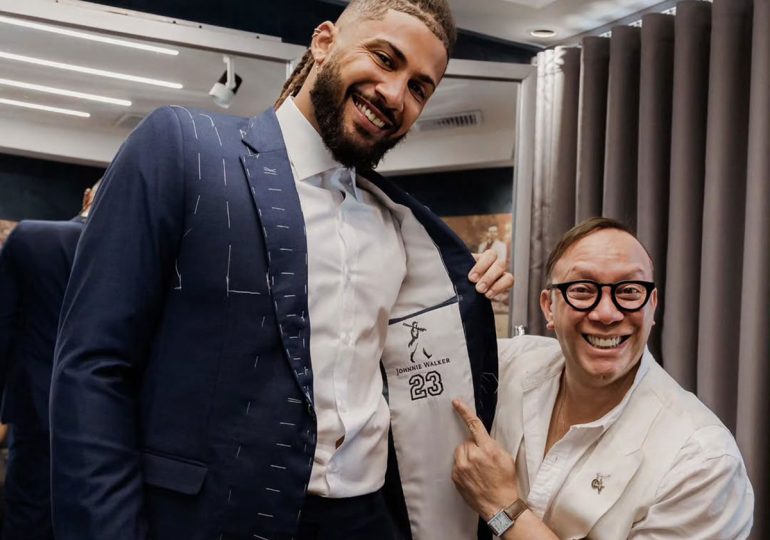 José Jhan diseñó el traje de Fernando Tatis Jr. para su gran noche de “Keep Walking a lo Dominicano”