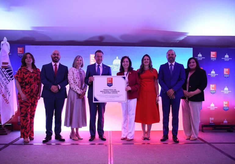 Video | El Ministerio de Industria, Comercio y Mipymes logra la Certificación de Great Place to Work