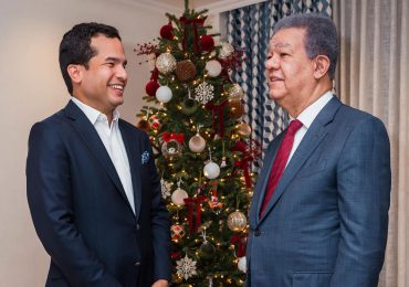 Omar Fernández celebra los 72 años de Leonel Fernández: Está como el primer guandul