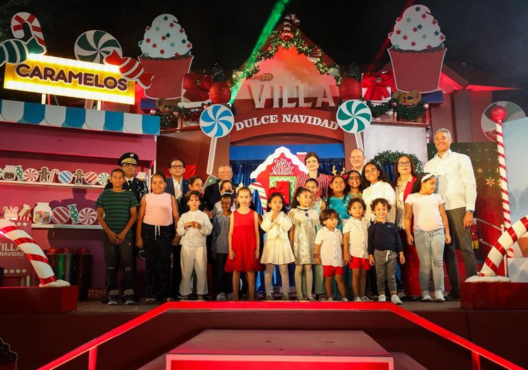 Raquel Peña activa las luces para el regreso de “Villa Navidad” a Santiago