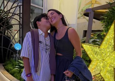 Pamela Sued y Giancarlo celebran en un crucero el cumpleaños de su hijo Alonso