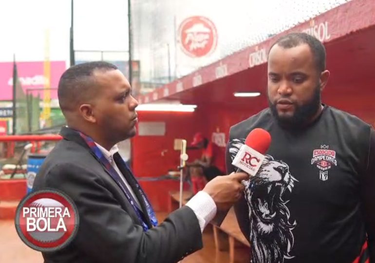 Video | Sócrates Brito destaca la confianza del Escogido como clave de su rendimiento