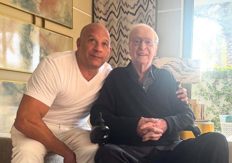 Vin Diesel dedica conmovedor mensaje a Michael Caine tras su reencuentro en Londres