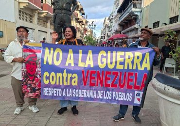 Video | Vuelven a manifestarse en República Dominicana en defensa del régimen de Nicolás Maduro