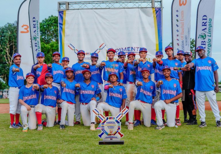RD logra el bicampeonato en la 4ta edición del Pimentel International Baseball Classic U-16 copa Seaborad